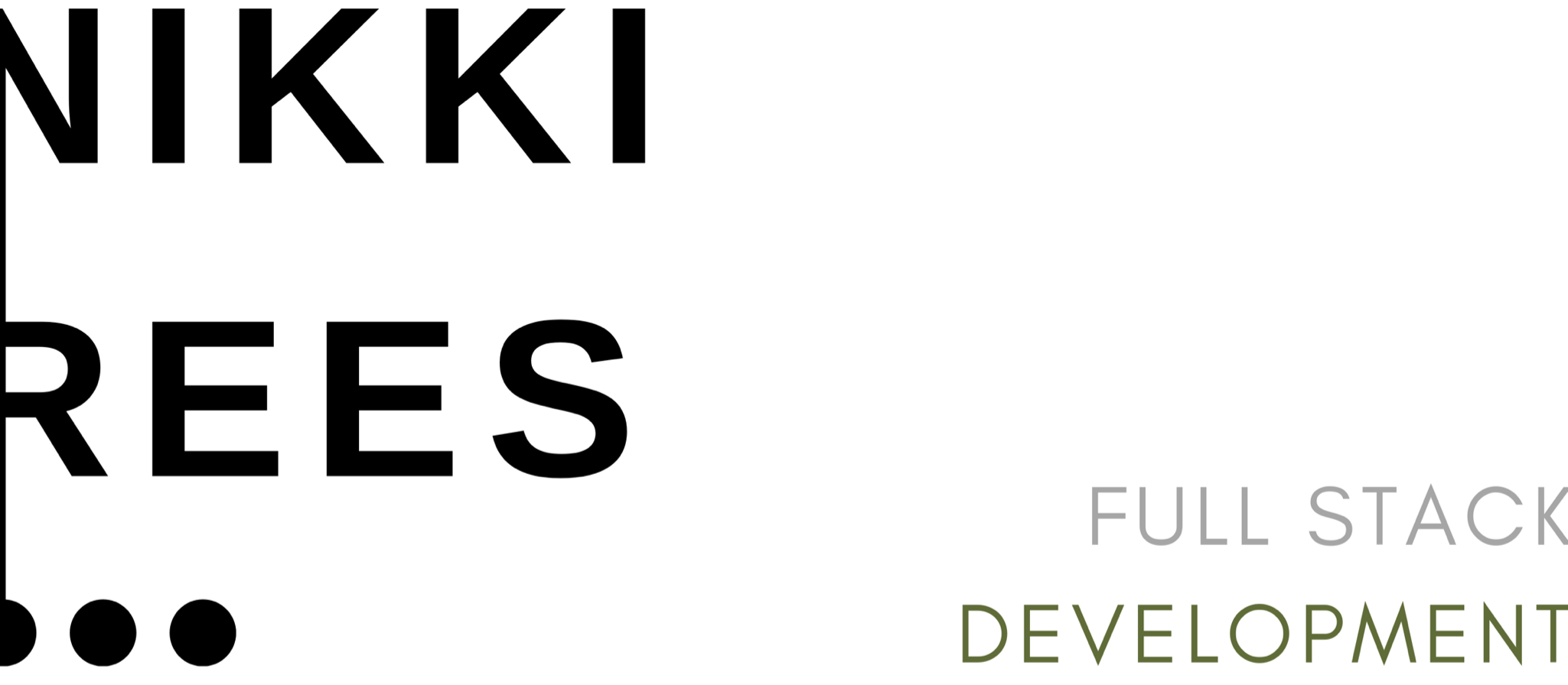 Nikki Rees Full Stack Development